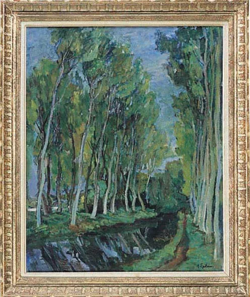 Henryk Epstein, PEJZAŻ ZE STRUMIENIEM