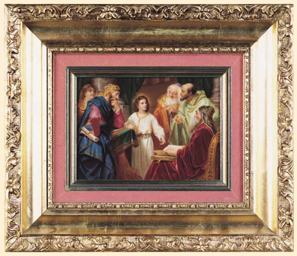 Autor nierozpoznany, DWUNASTOLETNI JEZUS W ŚWIĄTYNI