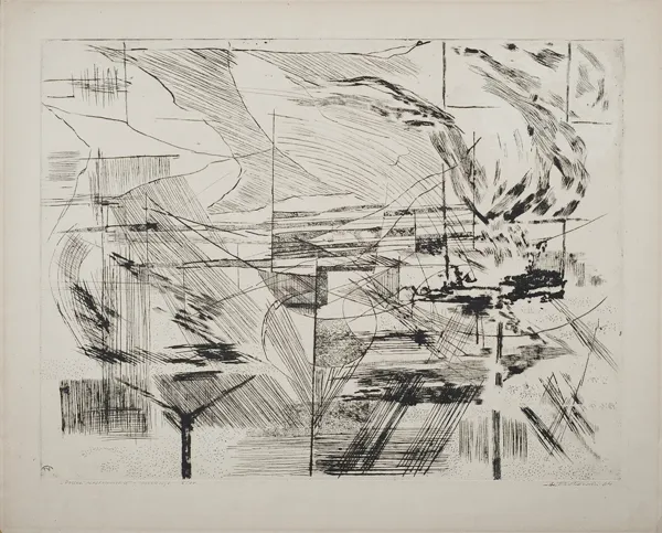 Edmund Piotrowicz, Drzewa nadmorskie, 1964