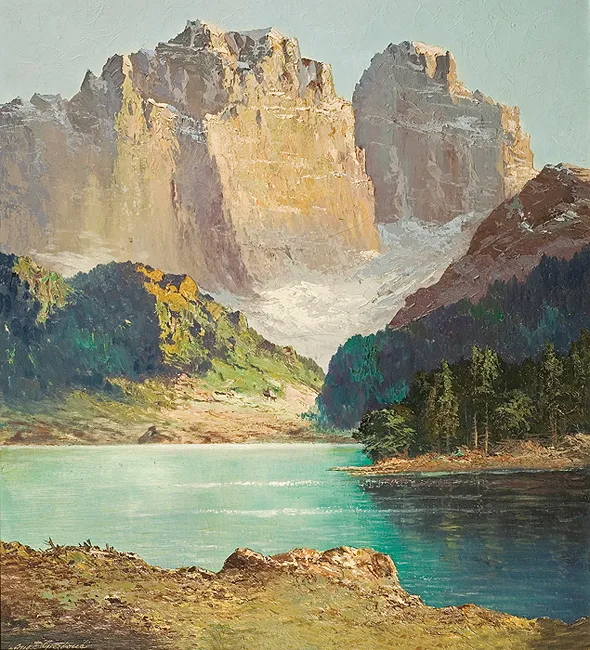 Georg Arnold, JEZIORO ALPEJSKIE, po 1940