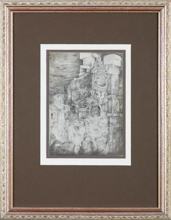 Henryk Feilhauer, Projekt ilustracji do Ulicy Krokodyli B. Schulza