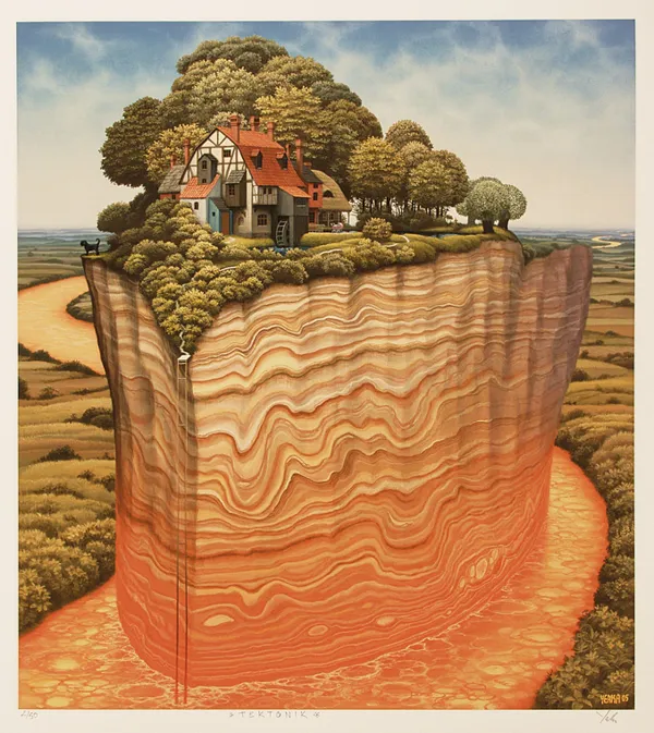 Jacek Yerka, TEKTONIK, 2005