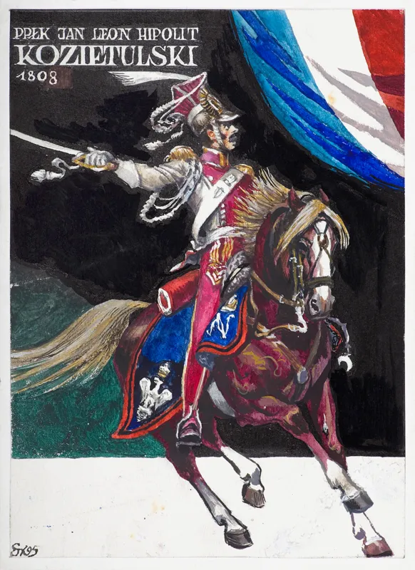 Szymon Tadeusz Kobyliński, Ppłk Jan Leon Hipolit Kozietulski 1808, 1995