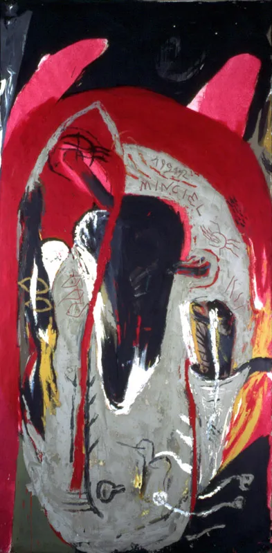 Eugeniusz Minciel, Kompozycja czarno-czerwona, 1991-1992