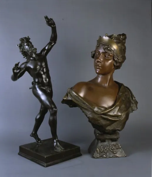 Autor nierozpoznany, Tańczący faun, ok. 1900