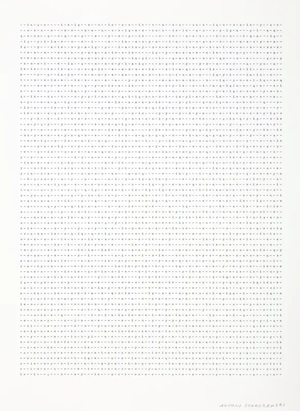 Antoni Starczewski, BEZ TYTUŁU