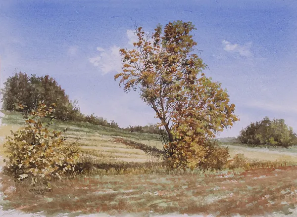 Andrzej Otawa, Pejzaż jesienny, 2005