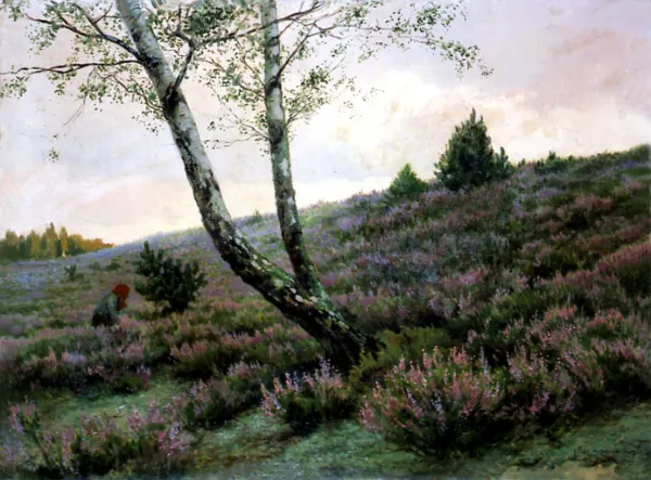 Józef Rapacki, Brzoza na wrzosowisku, 1923