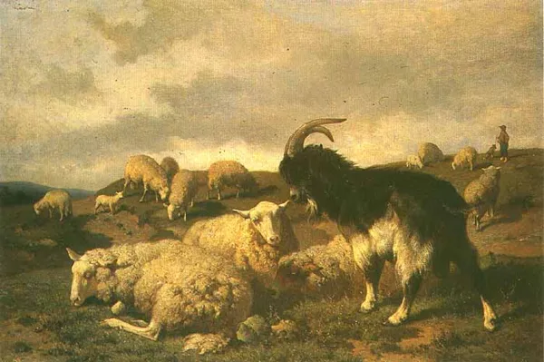 Louis Robbe, Na pastwisku