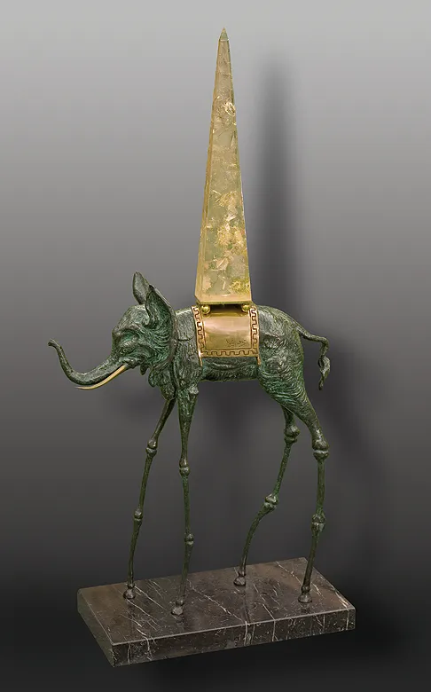 Salvador Dali, KOSMICZNY SŁOŃ, 1980/81