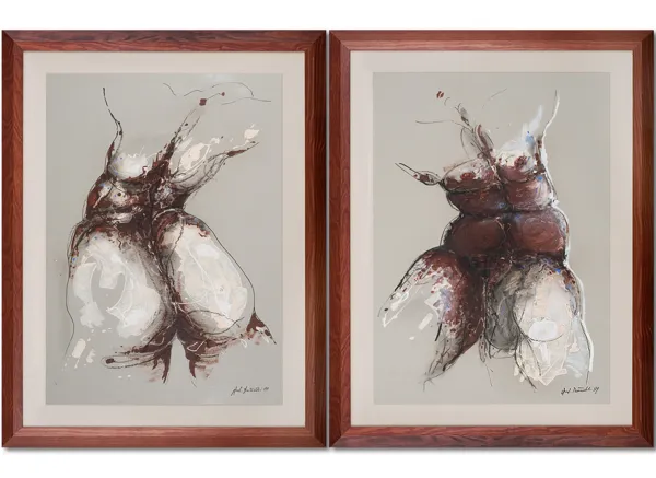 Andrzej Domżalski, Akty, 2009 [para obrazów]