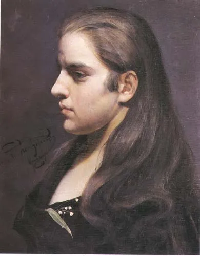 Stanisław Grocholski, Portret dziewczyny z konwalią