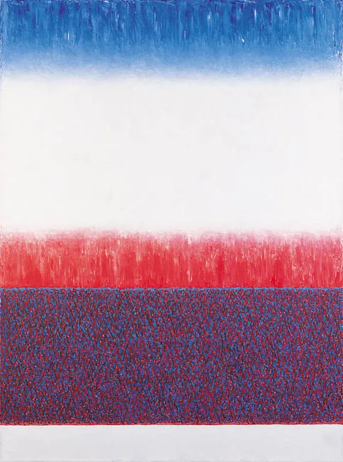 Stefan Gierowski, Obraz DCLX, ok. 1993