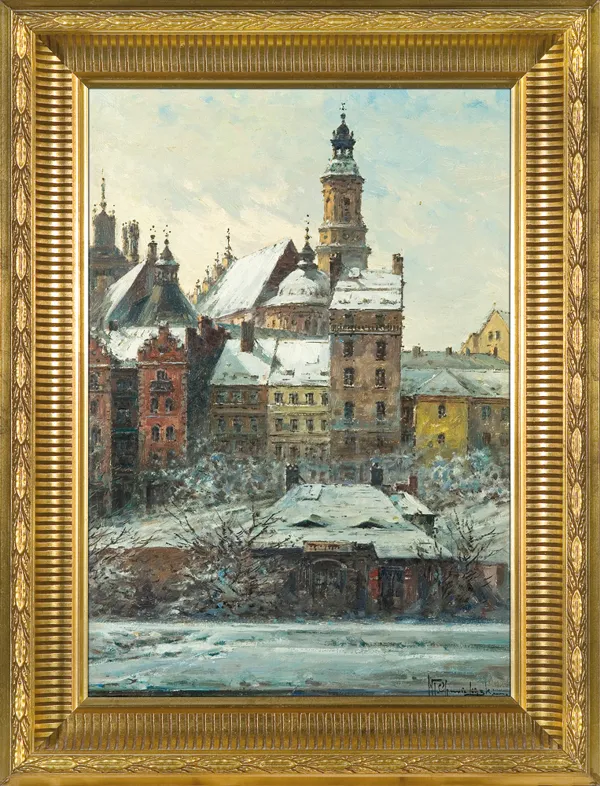 Władysław Chmieliński (Stachowicz), WARSZAWA. WIDOK NA KATEDRĘ