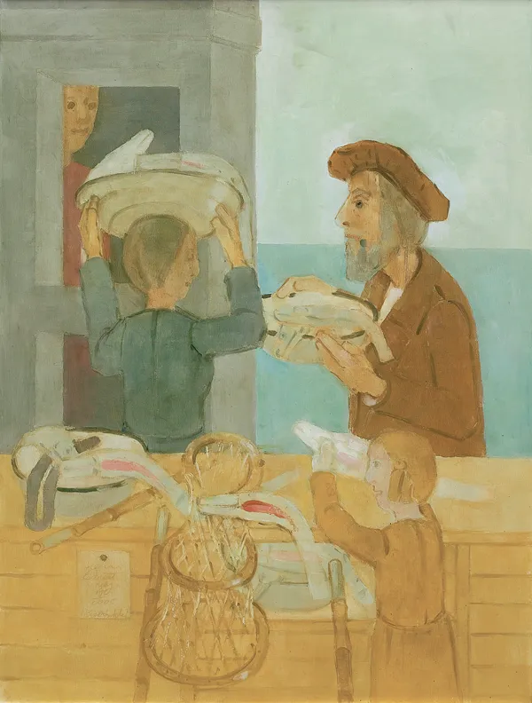 Kiejstut Bereźnicki, SCENA POSTACI I RYBY, 2005