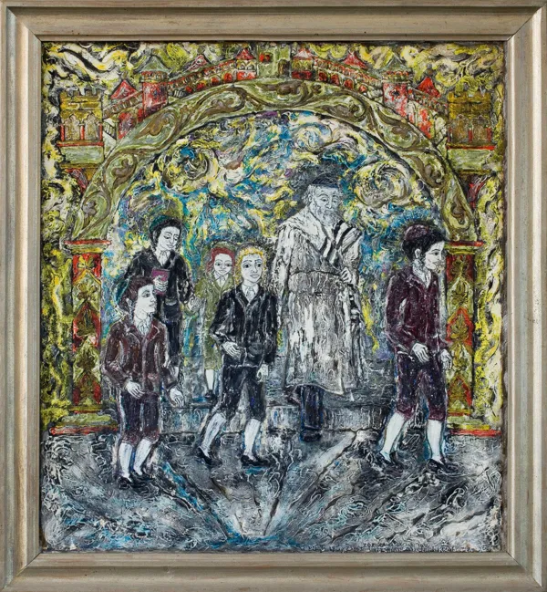 Zdzisław Lachur, Wyjście ze świątyni, 1981