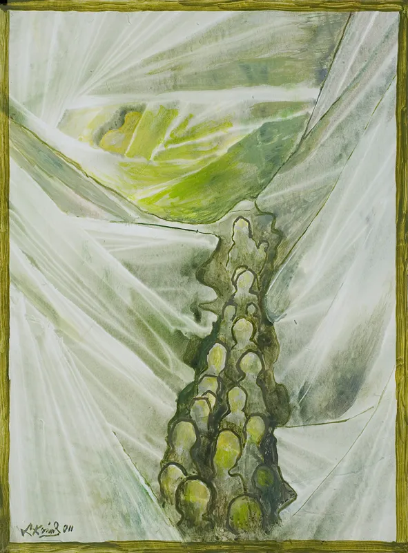 Lucyna Kuśnierczyk, Exodus III, z cyklu Kobiety, 2011