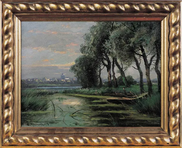 Adolf Rheinert, Pejzaż Nadwodny, 1915