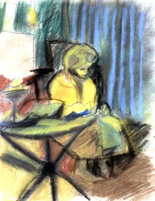 Piotr Potworowski, Wieczór