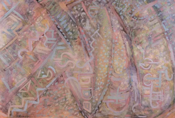 Janina Kraupe, Kompozycja ze znakami