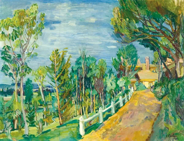 Henryk Epstein, PEJZAŻ LETNI, 1934