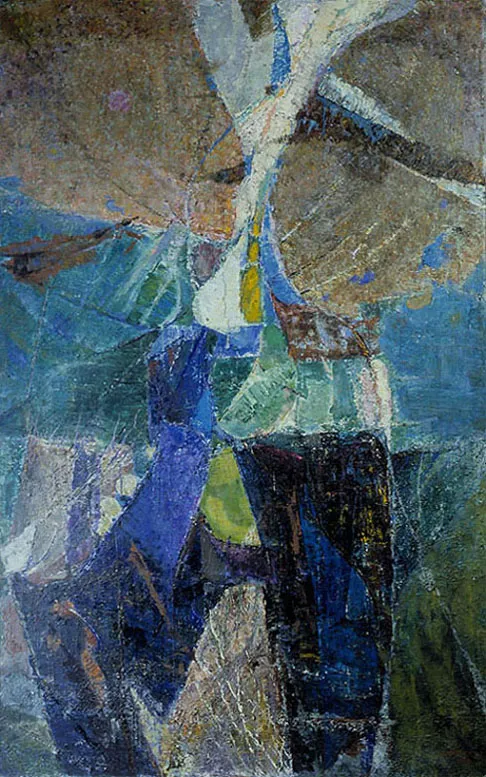 Zbigniew Jaskierski, Pejzaż, 1964