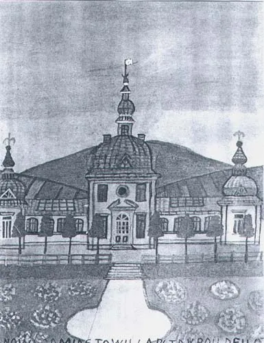 Nikifor Krynicki, Pałac