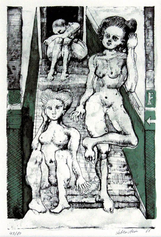 Jan Lebenstein, Attente, 1966