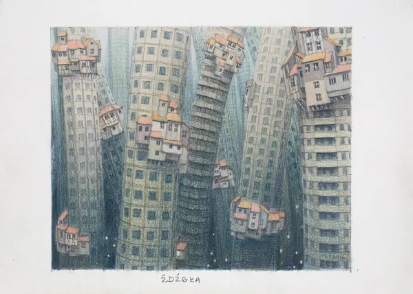 Jacek Yerka, ŹDŹBŁA, 2016