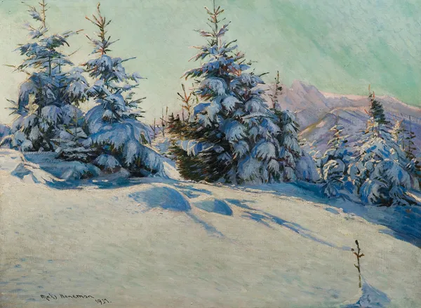 Maks  Haneman, ZIMA POD GIEWONTEM, 1931 