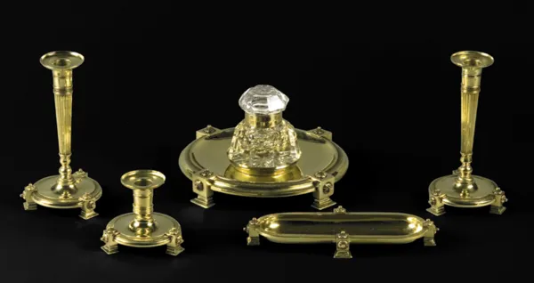 Autor nierozpoznany, KOMPLET KAŁAMARZOWY, k. XIX w.