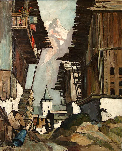 Theodor Gipp, Wieś tyrolska