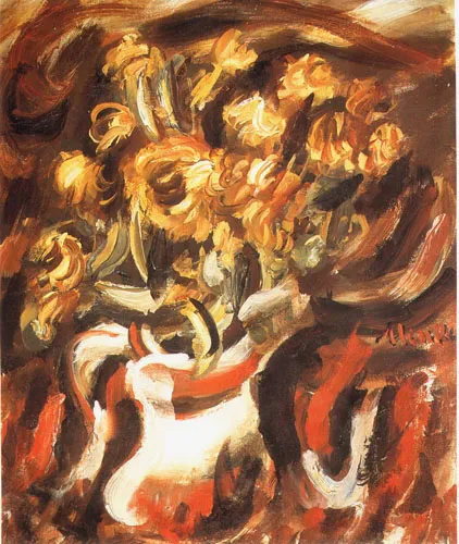 Zygmunt Menkes, Kwiaty w wazonie