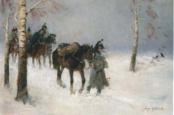 Jerzy Kossak, Żołnierze Wielkiej Armii