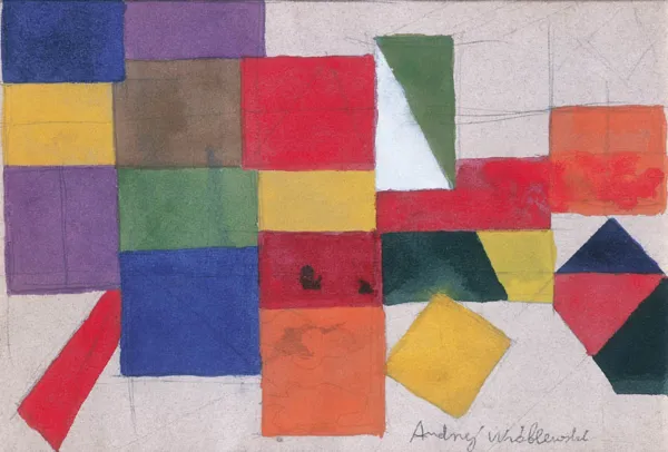 Andrzej Wróblewski, Abstrakcja geometryczna, ok. 1948