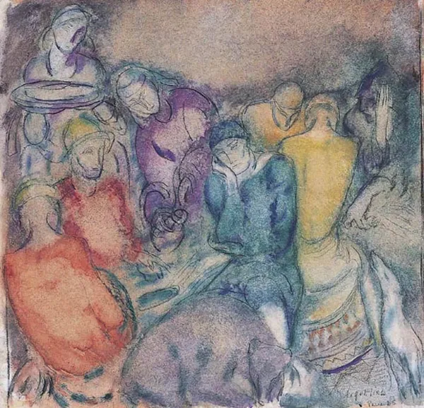 Leopold Gottlieb, KOMPOZYCJA, 1926