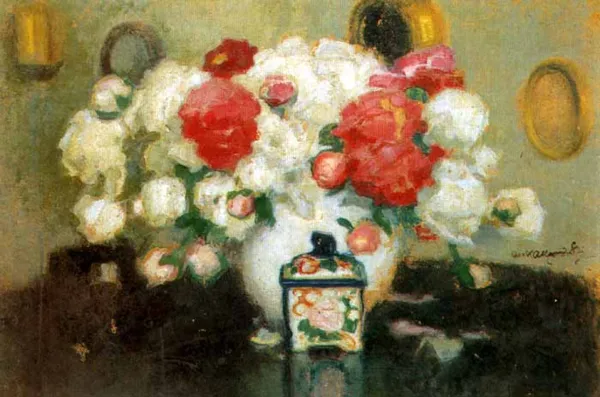 Alfons Karpiński, Róże w wazonie