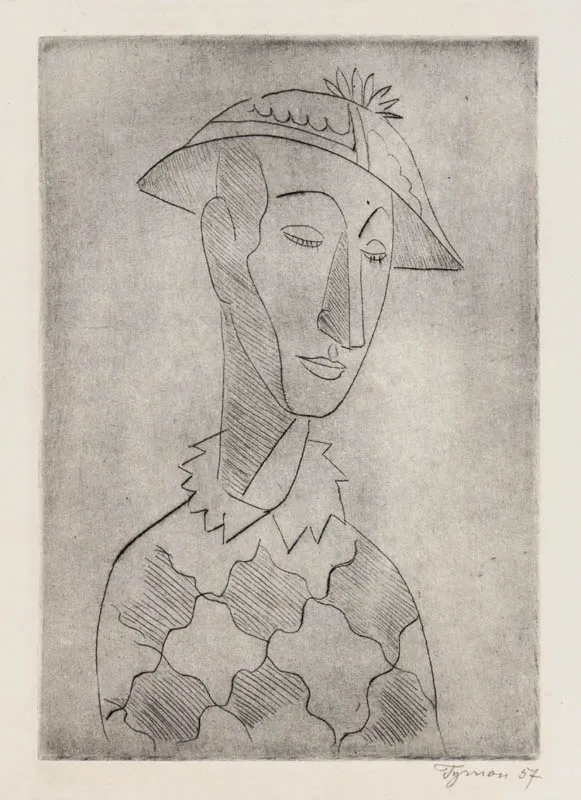 Tymon Niesiołowski, GłOWA ARLEKINA, 1957