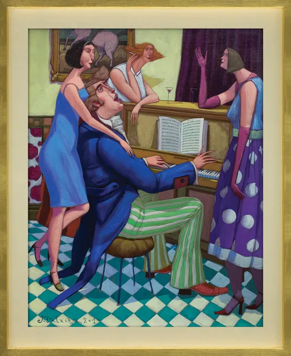 Jacek Pałucha, OBLĘŻENIE PIANISTY, 2010