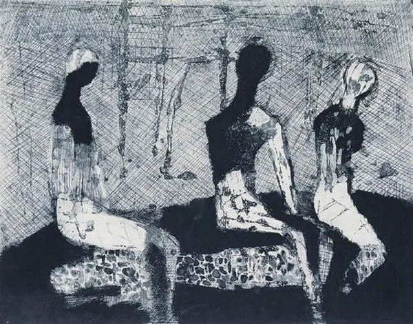 Halina Chrostowska, Trzy postaci, 1963