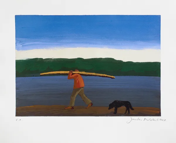 Jarosław Modzelewski, NIOSĄCY ŚCIĘTE DRZEWO, 2007