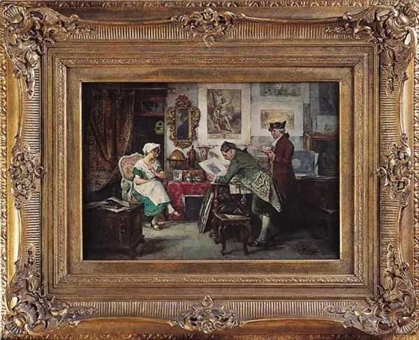 Joseph Frank, Kolekcjoner w antykwariacie, 1926