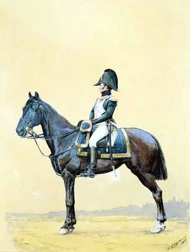 Jan Rosen, Oficer piechoty z czasów Księstwa Warszawskiego