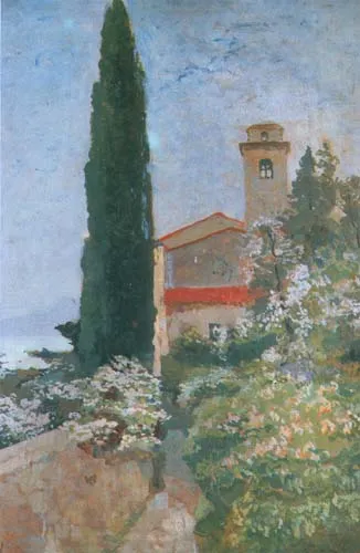 Iwan Trusz, Pejzaż włoski