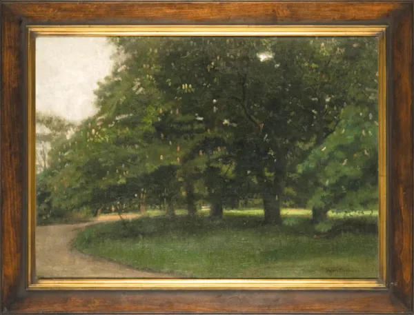 Stefan Filipkiewicz, Kwitnące kasztany na Plantach, lata 30. XX w.