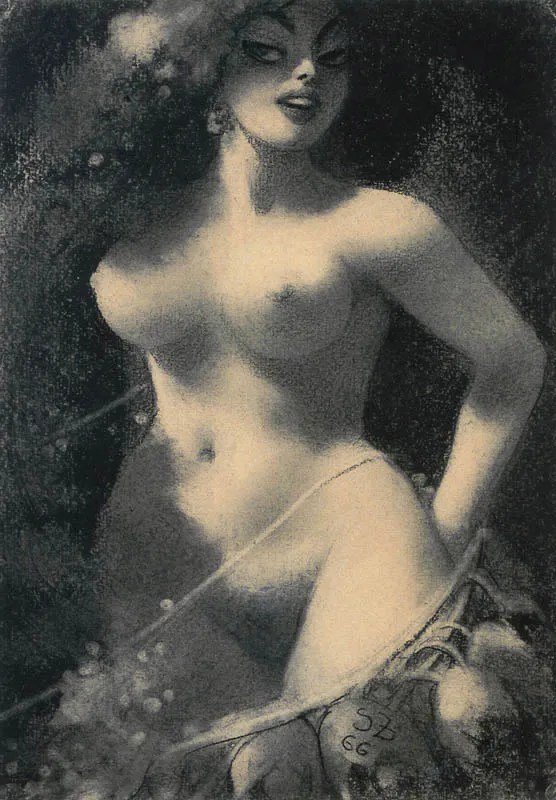 Stefan Żechowski, Akt kobiecy, 1966