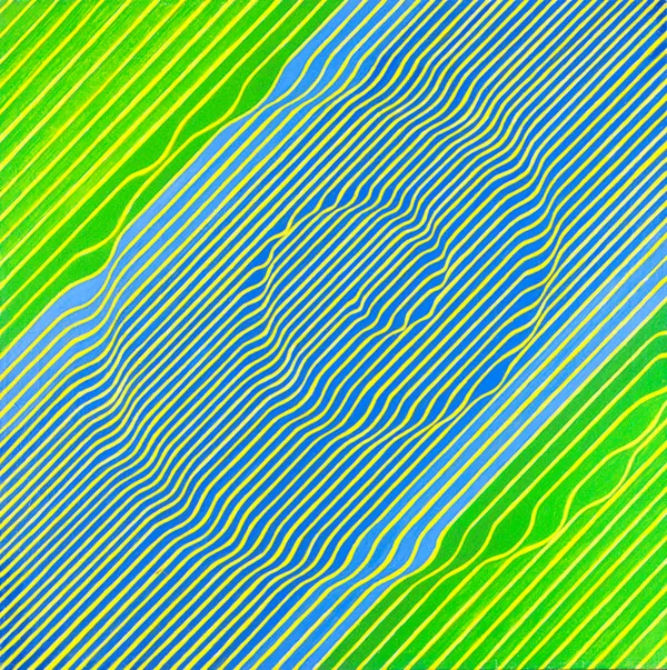 Zofia Artymowska, FALOWANIE II, 1969