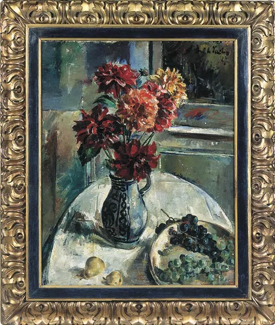 Erich Souchay, Martwa natura z wazonem, 1927