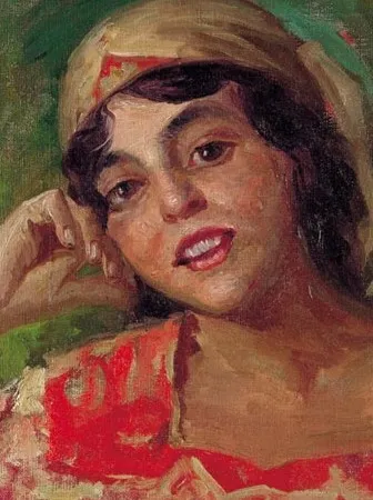 Maurycy Trębacz, Uśmiechnięta dziewczynka, po 1920