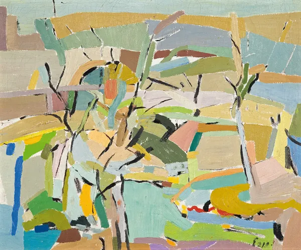 Judyta (Jehudith) Sobel, PEJZAŻ, 1950 